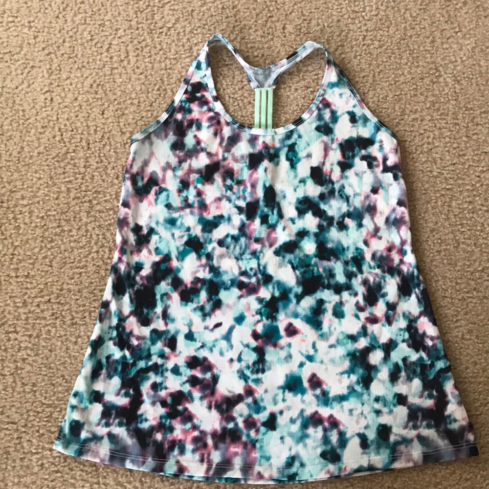 Tie die workout tank